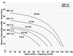 Pompa MST 15 Trifaze  Pompa ( 380 volt )