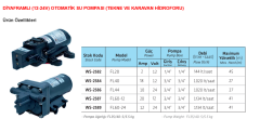 12 Volt Tekne Ve Karavan Hidroforu  FL 20